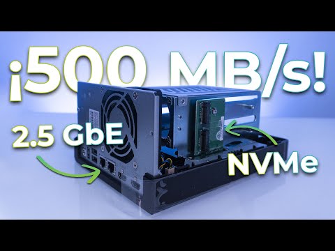 ¡Pásate a las redes 2.5GbE con el QNAP TS-253E!
