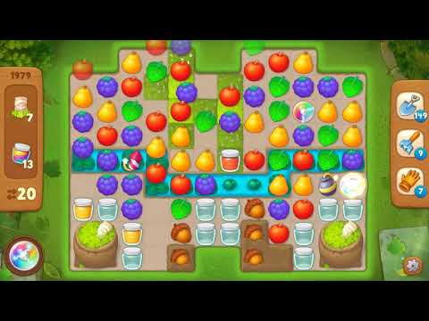 Gardenscapes Area 9 Day 1 Level 1979 - No Boosters Or Hacks