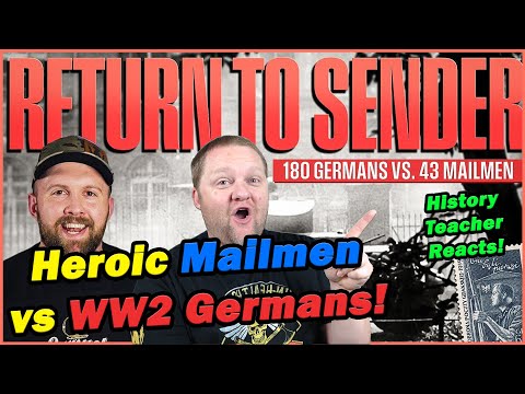 43 Mailmen Fight The Germans - The First Battle Of WW2 | Fat Electrician | History Teacher Reacts