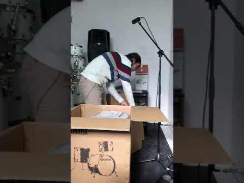 UNBOXING Yamaha Stage Custom Bop Kit