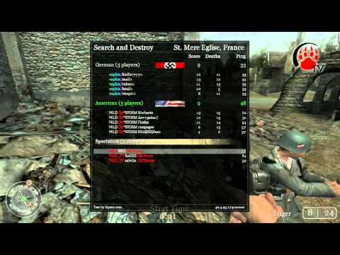 ClanBase EuroCup XXV CoD2 Grand Final PART2