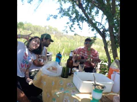 Colonia Basavilbaso. Pastor Britos. Entre Rios. . La primer visita de la "Mole" y Familia,.