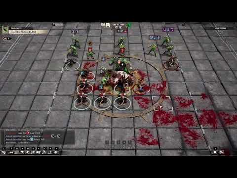 BLOOD BOWL 3 skaven 1 turn touchdown