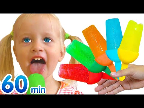 Fruit Ice Cream Song + more Children's Songs by Katya and Dima