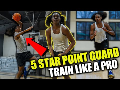 How to Train like a Pro | 5 star PG Jasper Johnson | Link Academy | Coach DJ | Link Docuseries