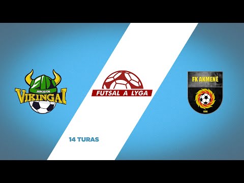 Futsal A lyga. 14 turas: Jonavos Vikingai - FK Akmenės kraštas (2025-12-27)