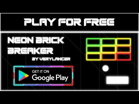 Neon Brick Breaker