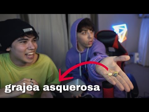 el que se ríe, grajea asquerosa