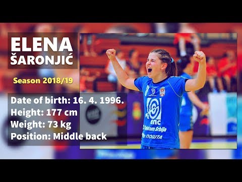 Elena Saronjic - Handball player - Season 2018/2019