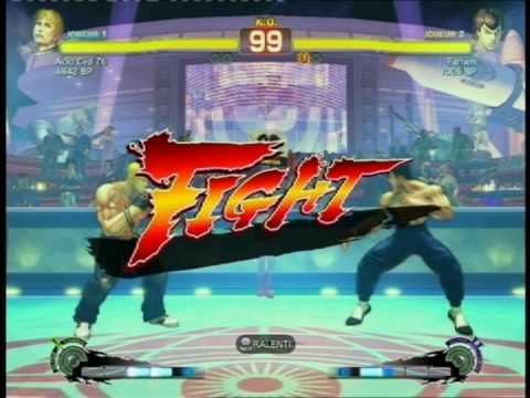Super Street Fighter IV Team Battle - Acid Ced 76 (Cody) VS Farram (Fei-long)