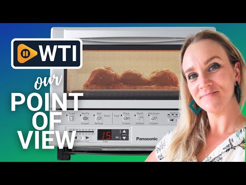 Panasonic Toaster Oven FlashXpress with Double Infrared Heating and Removable 9 Inner Baking Tray - WTI product video review