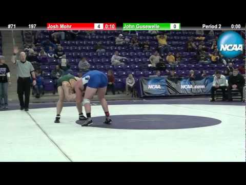 WWC 197 Cons. Semi: Josh Mohr (Air Force) vs. John Gusewelle (North Dakota State)
