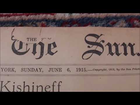 Debunking Denial - "Six Million Jews in Newspapers 1915-1938: The First Holocaust?"