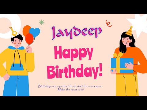 Happy Birthday to Jaydeep