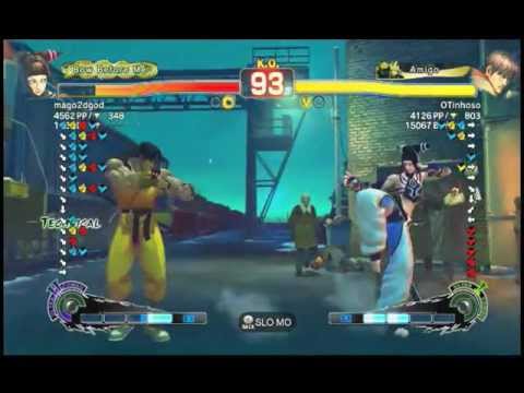 SSF4AE: mago2dgod (Juri) vs OTinhoso (Guy) Endless Matches