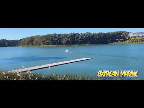Dominator rc boat at Oxidean Marine test lake