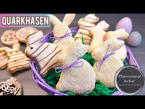 Bake quark bunnies - simple recipe for super tasty and soft bunnies! 🐇