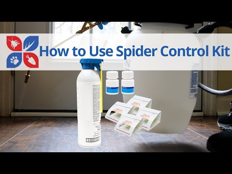  How to Use Spider Control Kit Video 