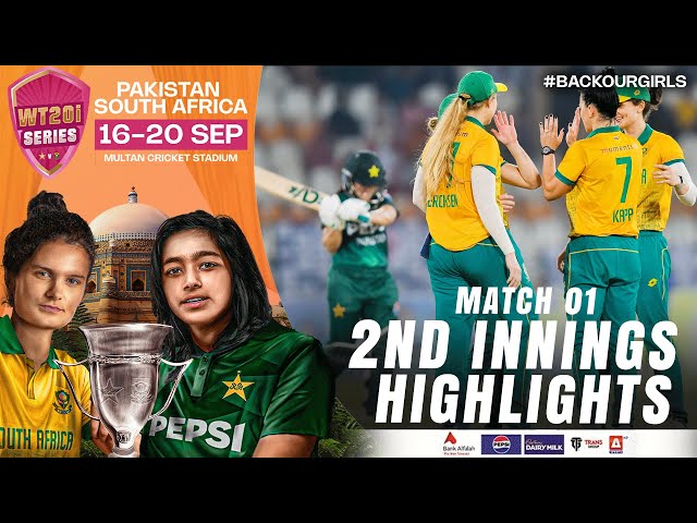 2nd Innings Highlights | Pakistan Women vs South Africa Women | 1st T20I 2024 | PCB | M3X1A