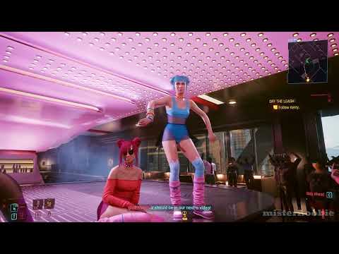 Party with Blue moon and Us Cracks Girls - Cyberpunk 2077