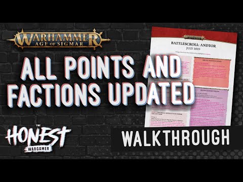 Exciting New Updates for Age of Sigmar in the 2023 Battlescroll