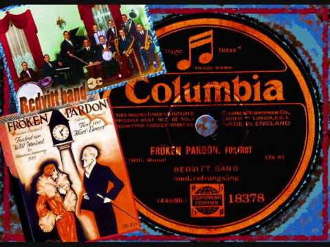 Redvitt band & Carl Leonard - Fräulein Pardon (swedish version) Fröken pardon foxtrot 1929