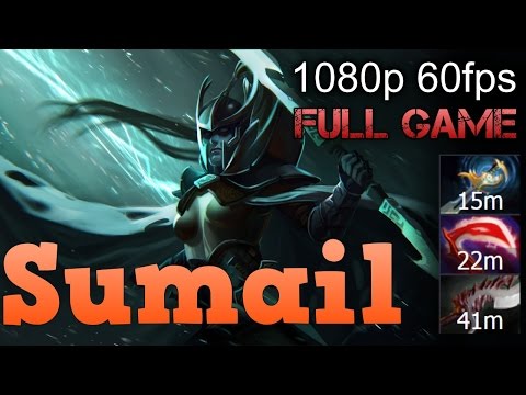 Sumail plays Phantom assassin in mid #1 in 7k MMR Ranked match. Full game.