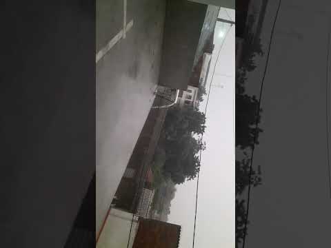 a chuva forte em Tanhaçu-BA