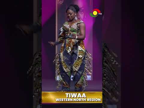 Western North's Tiwaa Showcased Her Street Wear Look on the Runway