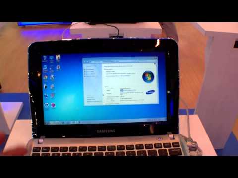 First Hands On with Samsung N100 Netbook