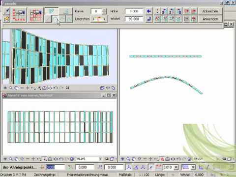ALLPLAN.TV - CAD DESIGN - Allplan Fassade Lektion Basic Fassaden Wand Formen