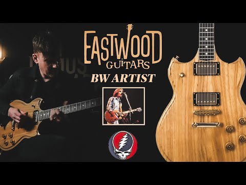 Eastwood BW ARTIST Series Solid Ash Body Bound Maple Set Neck 6-String Electric Guitar image 4