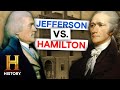 Jefferson And Hamilton Go TOE TO TOE Thomas Jefferson History