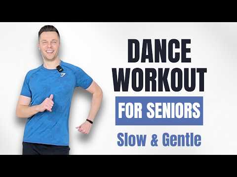 10-Min Easy Dance Workout for Seniors - Low Impact Cardio Zumba. Easy Exercise for Older Adults.