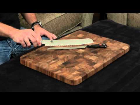 Shun Classic vs Wusthof Classic — Bread Knife.