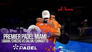 Libaak/ Chozas vs Galan/Chingotto | HIGHLIGHTS Premier Padel - Miami P1 2026 | 03/26/2026 | beIN SPO