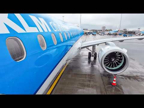 AMSTERDAM to Toulouse | KLM Embraer 195-E2 | Flight Report (2024)