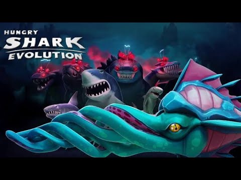 KRAKEN ORIGINAL DESIGN - Hungry Shark Evolution Gameplay