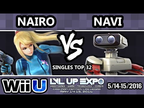 LVL Up Expo - Liquid | Nairo (ZSS) Vs. Navi (ROB) SSB4 Top 32 - Smash Wii U - Smash 4