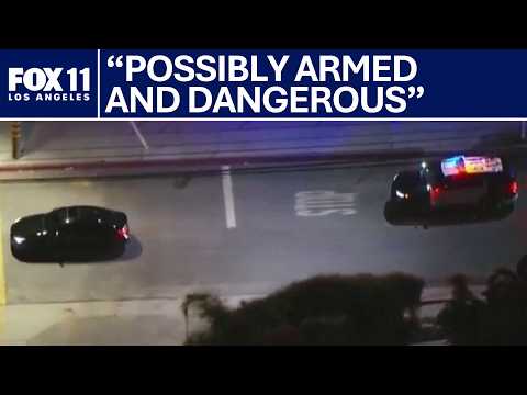 LIVE: Police chase near Sylmar