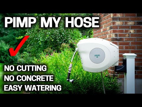 HOSE REEL UPGRADE - Custom Install with Hoselink Hose Reel