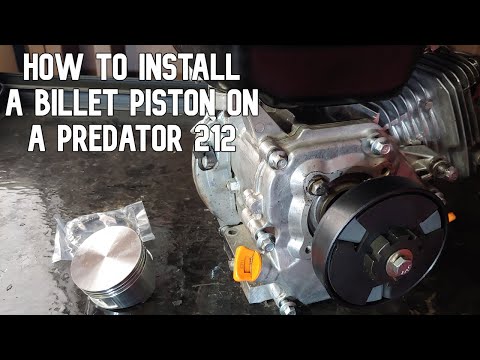 How To Install A Flat Top Piston In Your Minibike! How To Install Piston Rings! In-Depth Guild!