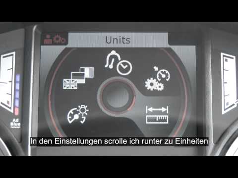 DAF: 13 DAF XF Euro 6 Driver Information Panel (Euro 6 / 2013 - 2016)