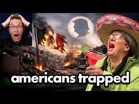 Libs Trapped in Mexico BEG Trump for Help...