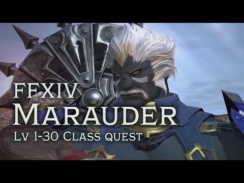 FFXIV Marauder Class Quest [lv 1-30]