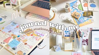 🌿 slice of life: mini stationery haul, journaling & ramen [vlog]