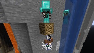 Minecraft Runner vs 2 Full Diamond Juggernauts