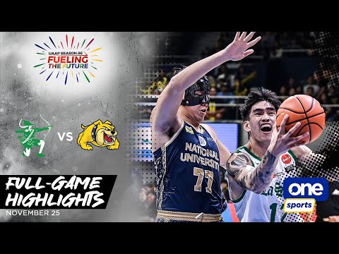 DLSU vs. NU Final Four highlights | UAAP Season 86 Men's Basketball - Nov. 25, 2023