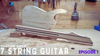 Video thumbnail for Custom 7 String Guitar Build - Starting the Build (Episode 1) by Seb's Guitar Workshop