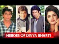 Shahrukh Khan Govinda Sunny Deol Heroes Of Divya Bharti